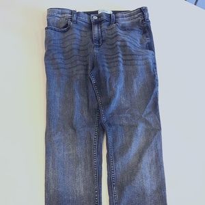 Abercrombie & Fitch Kids Girls 17/18 High Rise Jean Legging Black Button Fly